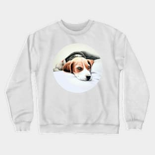 Beagle Pencil Drawing Crewneck Sweatshirt